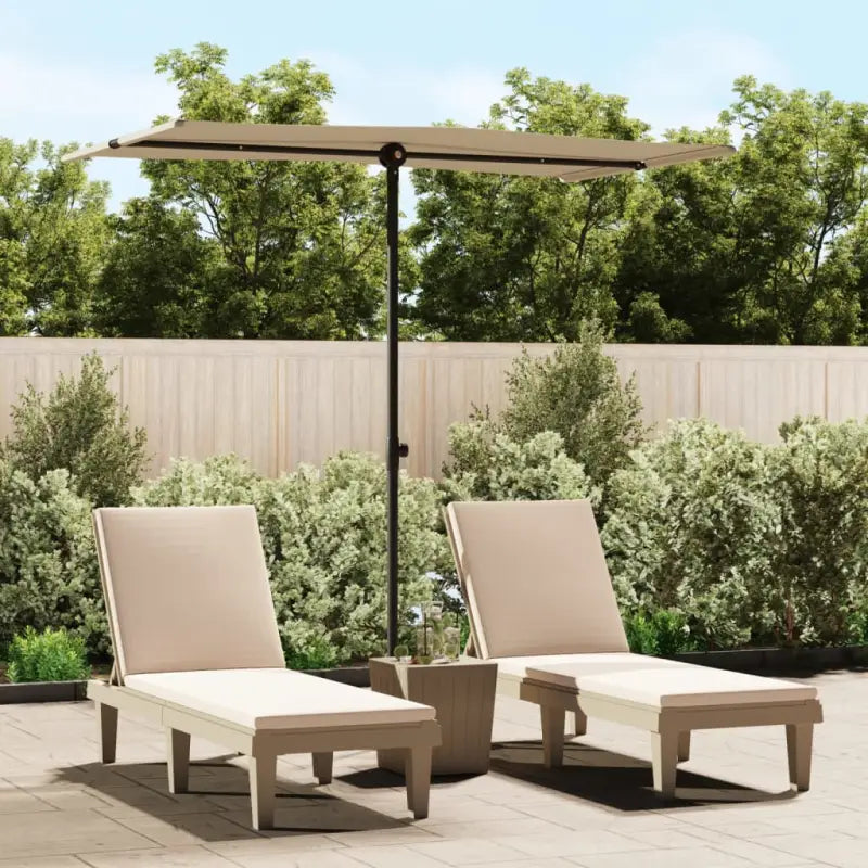 Parasols en Zonneschermen voor Schaduw en UV-bescherming - Taupe / 180 x 110 cm / 1 - Parasols en zonneschermen