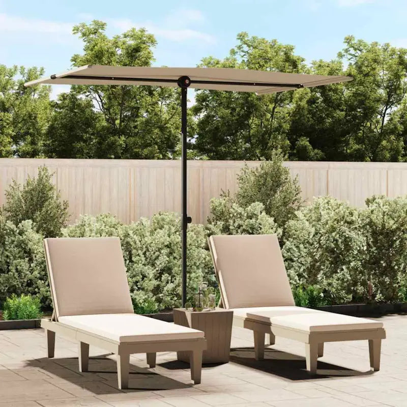 Parasols en Zonneschermen voor Schaduw en UV-bescherming - Taupe / 200 x 150 cm / 1 - Parasols en zonneschermen