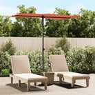 Parasols en Zonneschermen voor Schaduw en UV-bescherming - Terracotta / 180 x 110 cm / 1 - Parasols en zonneschermen