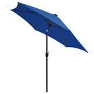 Parasols met aluminium paal voor vlakke ondergrond en UV-bescherming - Parasols en zonneschermen