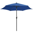 Parasols met aluminium paal voor vlakke ondergrond en UV-bescherming - Parasols en zonneschermen