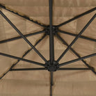 Parasols met LED’s voor schaduw en UV-bescherming tijdens open vuur - Parasols en zonneschermen