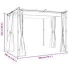 Partytent en prieël met stabiele stalen constructie - Partytenten & prieëlen