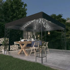 Partytent en prieël voor schaduw en privacy in de tuin - Antraciet / 1 - Partytenten & prieëlen