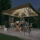 Partytent en prieël voor schaduw en privacy in de tuin - Taupe / 1 - Partytenten & prieëlen