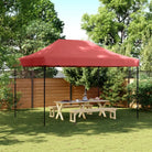 Partytent met 600d Oxford stof voor buitenactiviteiten - Bordeauxrood / 1 / Zonder zijwand - Partytenten & prieëlen