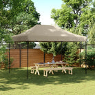 Partytent met 600d Oxford stof voor buitenactiviteiten - Taupe / 1 / Zonder zijwand - Partytenten & prieëlen