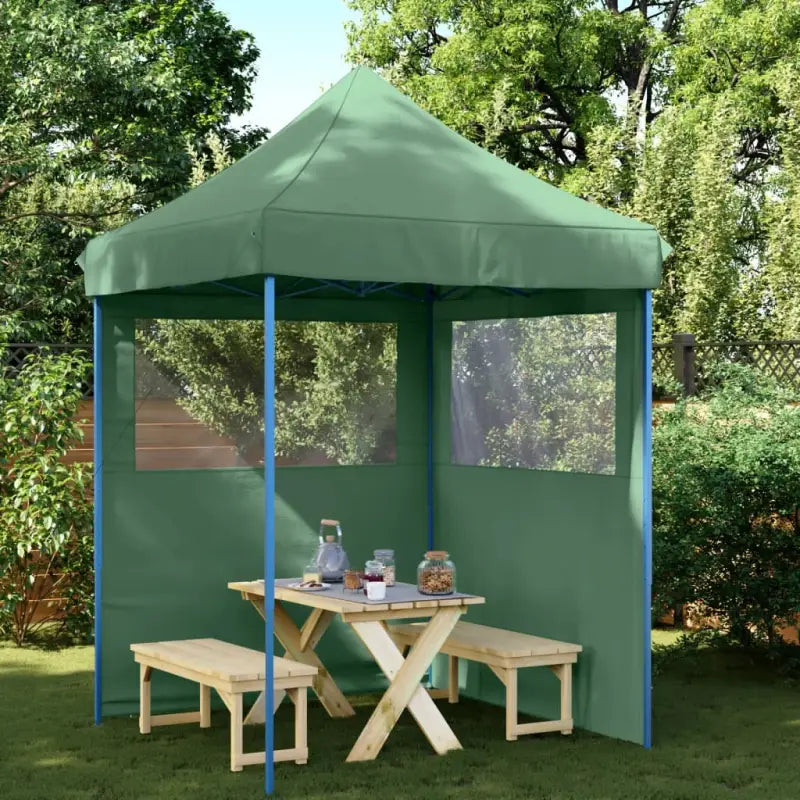 Partytent met 600d Oxford stof voor buitenevenementen en feesten - Groen / 1 / met 2 zijwanden - Partytenten & prieëlen