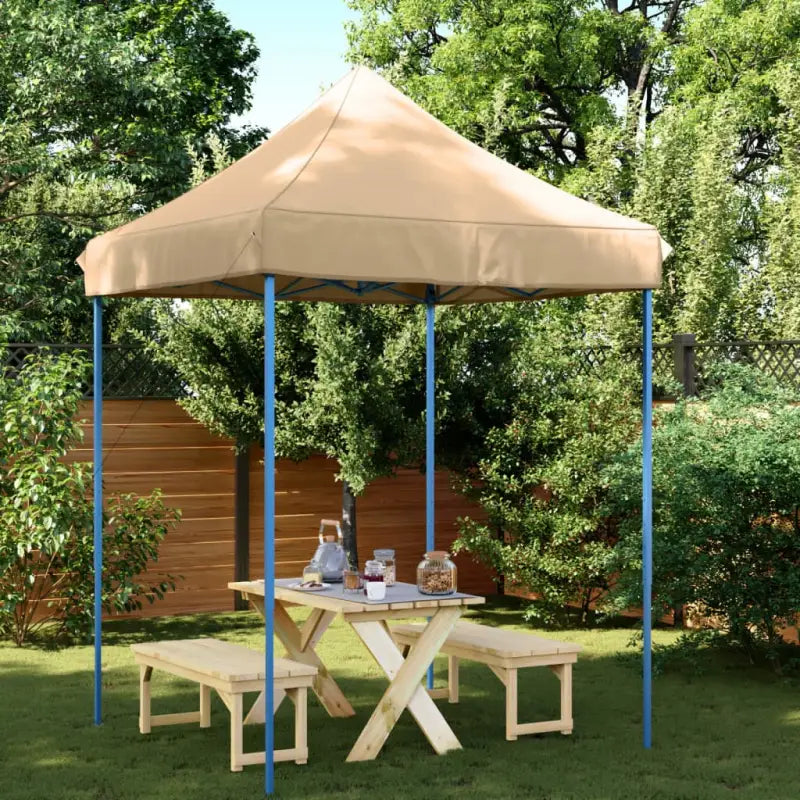 Partytent met 600d Oxford stof voor buitenevenementen en feesten - Beige / 1 / Zonder zijwand - Partytenten & prieëlen