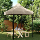 Partytent met 600d Oxford stof voor buitenevenementen en feesten - Taupe / 1 / Zonder zijwand - Partytenten & prieëlen