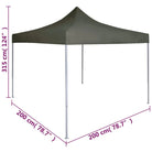Partytent met 600d Oxford stof voor buitenevenementen en feesten - Partytenten & prieëlen