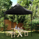 Partytent met 600d Oxford stof voor buitenevenementen en feesten - Zwart / 1 / Zonder zijwand - Partytenten & prieëlen