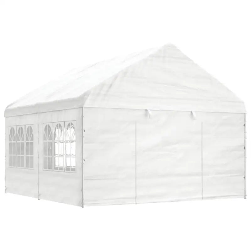 Partytent met Dak en Zijwanden voor uitstekende bescherming tegen de zon - 4.46 x 4.08 x 3.22 m - Partytenten & prieëlen