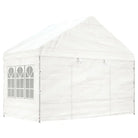 Partytent met Dak en Zijwanden voor uitstekende bescherming tegen de zon - 4.08 x 2.23 x 3.22 m - Partytenten & prieëlen