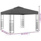 Partytent met polyamide coating voor buitenactiviteiten en zonnescherm - Partytenten & prieëlen