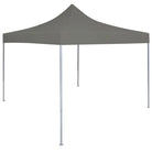 Partytent met roestvrij stalen frame voor buiten en tuinactiviteiten - Antraciet / 1 / Zonder zijwand - Partytenten &