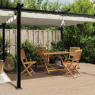 Partytent met uittrekbaar dak voor ultiem tuinplezier - Crème / 1 - Partytenten & prieëlen