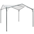 Partytenten met oxford stof en stalen frame voor elke gelegenheid - Wit / 3 x 3 m - Partytenten & prieëlen