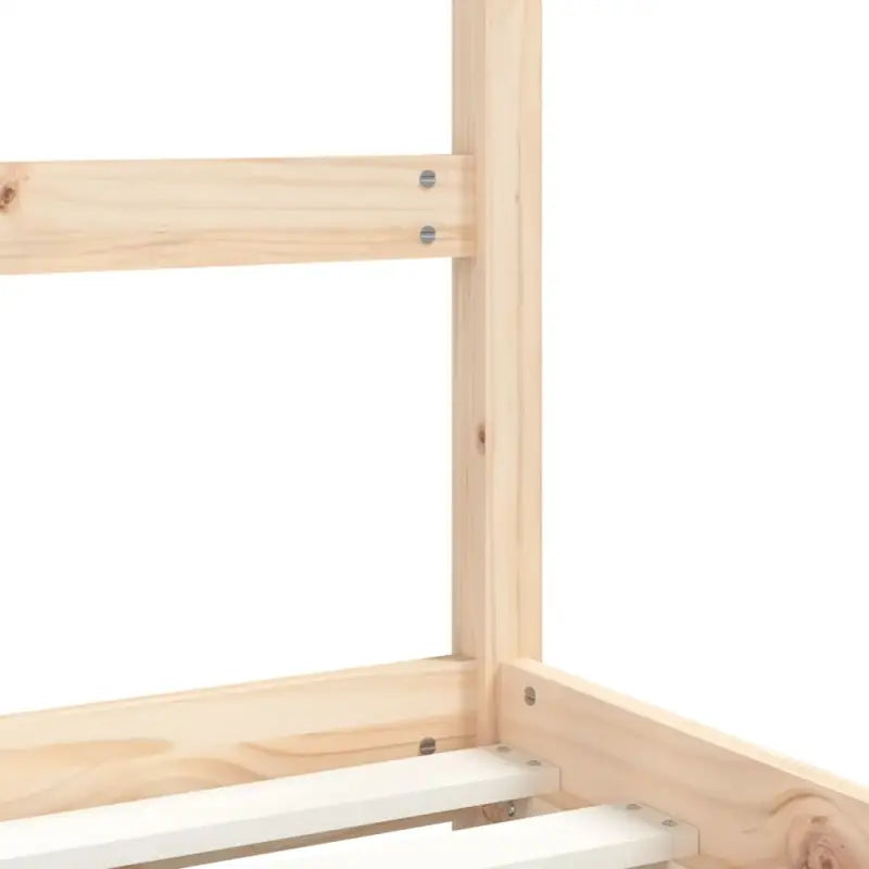 Peuter en Kinderbed met massief grenenhout voor een natuurlijke slaapkamer - Peuter- & kinderbedden