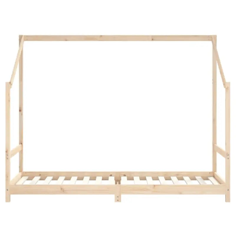 Peuter en Kinderbed met massief grenenhout voor een natuurlijke slaapkamer - Peuter- & kinderbedden