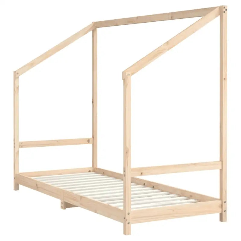 Peuter en Kinderbed met massief grenenhout voor een natuurlijke slaapkamer - Peuter- & kinderbedden