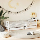 Peuter- en kinderbedden van massief grenenhout met tijdloos design - Wit / 90 x 200 cm - Peuter- & kinderbedden
