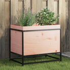 Plantenbak biedt duurzaamheid met massief grenenhout voor tuin of balkon - Massief douglashout / 60 x 40 x 50 cm / 1