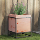 Plantenbak biedt duurzaamheid met massief grenenhout voor tuin of balkon - Massief douglashout / 40 x 40 x 50 cm / 1