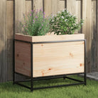Plantenbak biedt duurzaamheid met massief grenenhout voor tuin of balkon - Massief grenenhout / 60 x 40 x 50 cm / 1