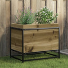 Plantenbak biedt duurzaamheid met massief grenenhout voor tuin of balkon - geïmpregneerd grenenhout / 60 x 40 x 50 cm