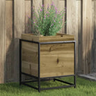 Plantenbak biedt duurzaamheid met massief grenenhout voor tuin of balkon - geïmpregneerd grenenhout / 40 x 40 x 50 cm