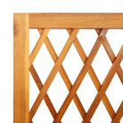Plantenbak met latwerk van massief acaciahout voor tuin en terras - Bloempotten & plantenbakken