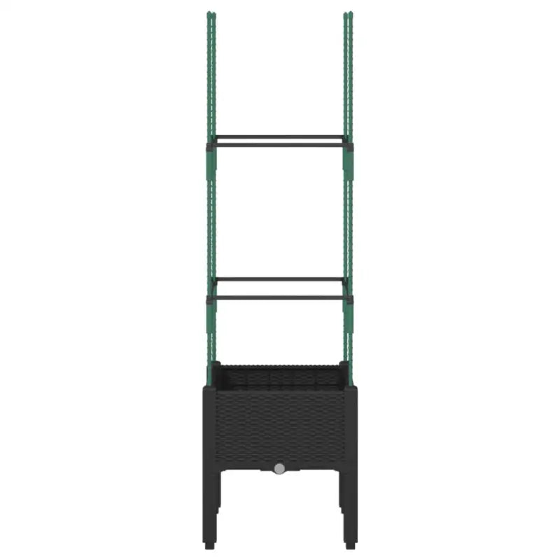 Plantenbak met latwerk voor klimplanten in tuin of terras - Bloempotten & plantenbakken