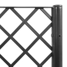 Plantenbak met latwerk voor klimplanten in tuin of terras - Bloempotten & plantenbakken