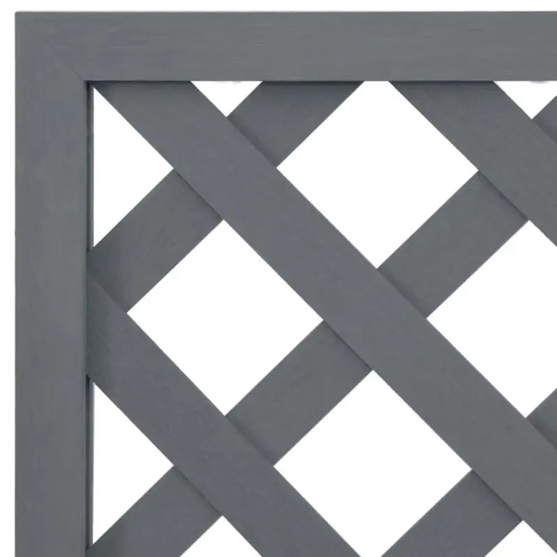 Plantenbak met Latwerk voor Tuin en Balkon - Bloempotten & plantenbakken