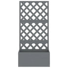 Plantenbak met Latwerk voor Tuin en Balkon - Bloempotten & plantenbakken