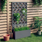 Plantenbak met Latwerk voor Tuin en Balkon - Bloempotten & plantenbakken