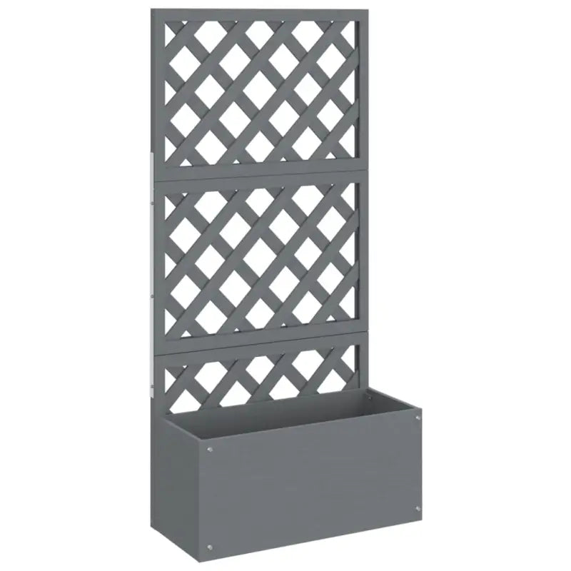 Plantenbak met Latwerk voor Tuin en Balkon - Bloempotten & plantenbakken