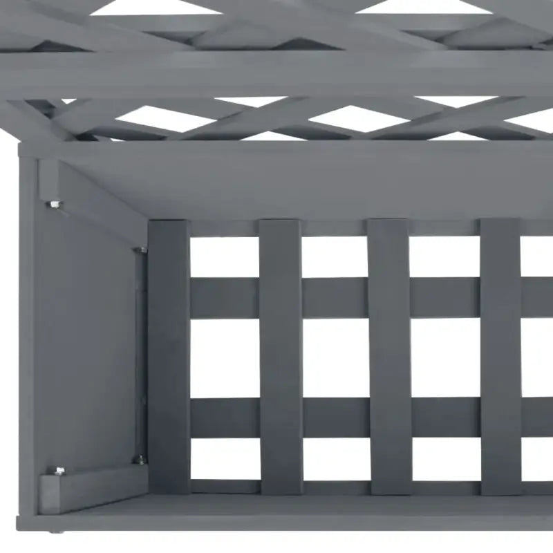 Plantenbak met Latwerk voor Tuin en Balkon - Bloempotten & plantenbakken