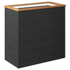 Plantenbak van poly rattan met kunststof binnenzak voor tuin en balkon - Bloempotten & plantenbakken
