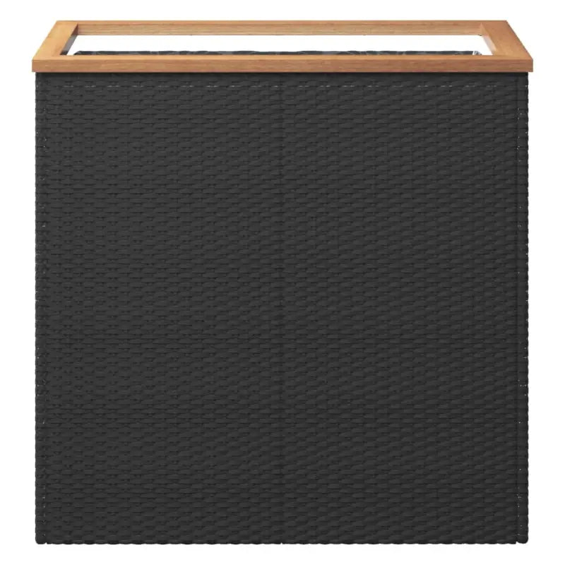 Plantenbak van poly rattan met kunststof binnenzak voor tuin en balkon - Bloempotten & plantenbakken
