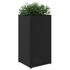 Plantenbakken van poly rattan met nonwoven zak voor buitengebruik - Bloempotten & plantenbakken