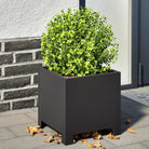Plantenbakken voor je favoriete planten en bloemen voor tuin en balkon - Staal/Zwart / 30 x 30 x 30 cm / 2