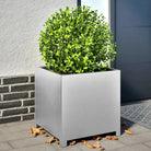 Plantenbakken voor je favoriete planten en bloemen voor tuin en balkon - Gegalvaniseerd staal/Grijs / 50 x 50 x 50 cm