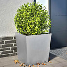 Plantenbakken voor je favoriete planten voor tuin en balkon - Gegalvaniseerd staal/Grijs / 50 x 50 x 50 cm / 2