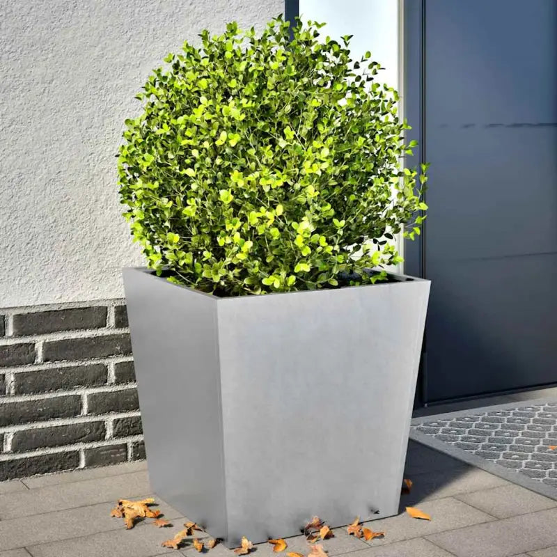 Plantenbakken voor je favoriete planten voor tuin en balkon - Gegalvaniseerd staal/Grijs / 50 x 50 x 50 cm / 2