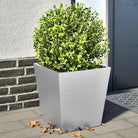 Plantenbakken voor je favoriete planten voor tuin en balkon - Gegalvaniseerd staal/Grijs / 40 x 40 x 40 cm / 2