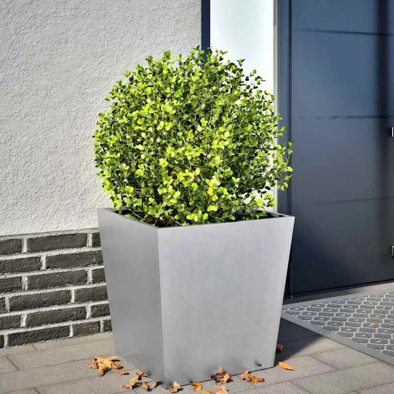 Plantenbakken voor je favoriete planten voor tuin en balkon - Gegalvaniseerd staal/Grijs / 50 x 50 x 50 cm / 1