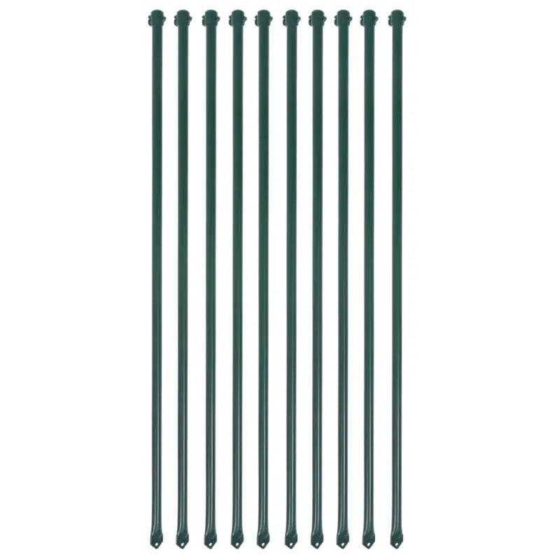 Plantenkooien en steunen levering bevat stevige metalen tuinpalen - 1 m / 10 - Plantenkooien & -steunen