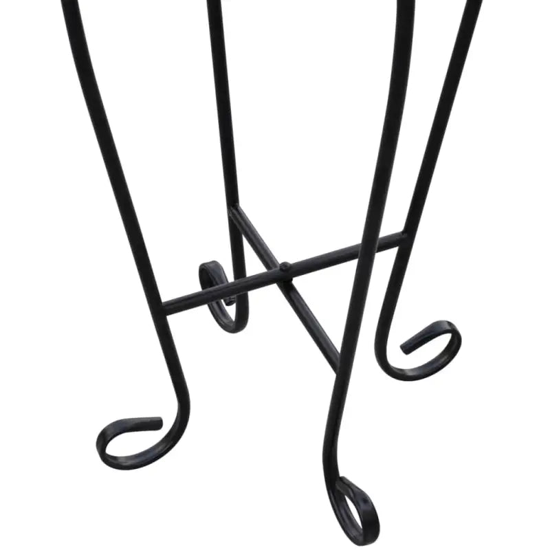 Plantenstandaard met mozaïeken tafelblad en elegante poten - Plantenstandaarden